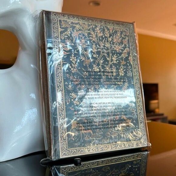 NWT Peter Pauper Press Persian Grove Journal Embossed Book Bound Gilded Edges - Picture 10 of 12